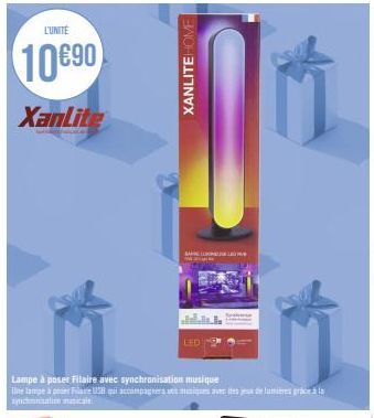 L'UNITE  10690  Xanlite  XANLITEHOME  SALLE  LED  