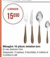 LA MÉNAGÈRE  15 €90 