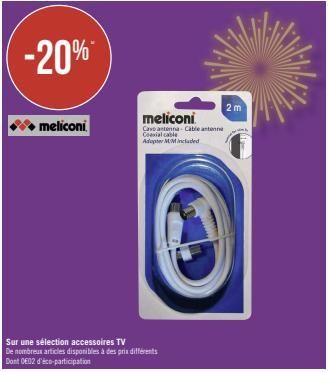 accessoires tv Meliconi