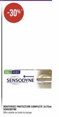 dentifrice Sensodyne