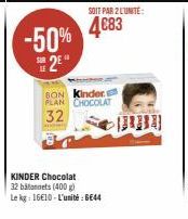 chocolat Kinder