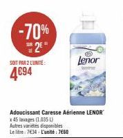 adoucissant Lenor