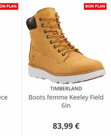 BER  TIMBERLAND  Boots femme Keeley Field 6In  83,99 €  BON PLAN 