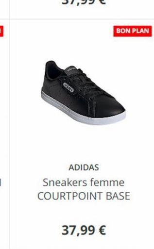 OXFO  ADIDAS  37,99 €  BON PLAN  Sneakers femme COURTPOINT BASE 