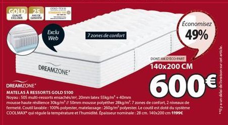 matelas à ressorts 