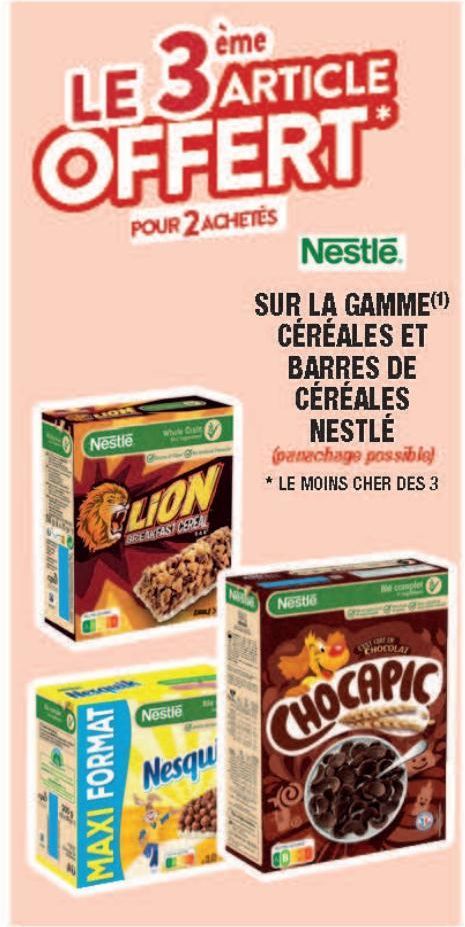 céréales Nestlé