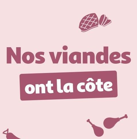 Nos viandes ont la côte