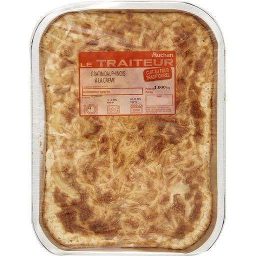 GRATIN DAUPHINOIS AUCHAN LE TRAITEUR