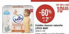 Lotus Thay  -60% 2E  SOIT PAR 2 L'UNITÉ  10€45 