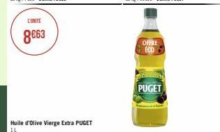 huile d'olive vierge Puget