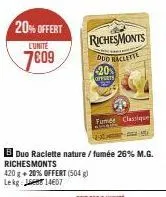 raclette richesmonts