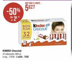 chocolat Kinder