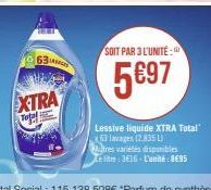 lessive liquide X-tra