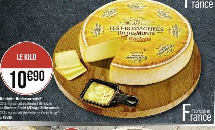 raclette RichesMonts