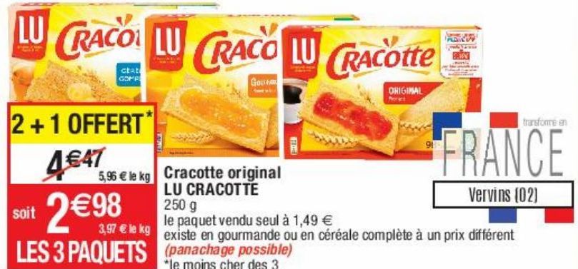 Cracotte original Lu Cracotte