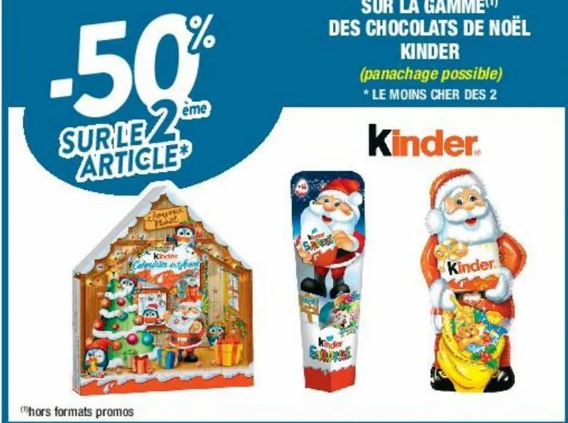 chocolats kinder