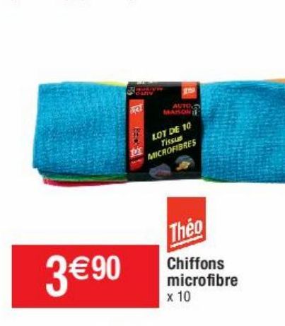 chiffons microfibre