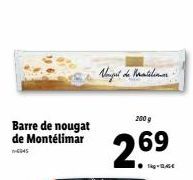 Barre de nougat de Montélimar  Vagut de Mallor 