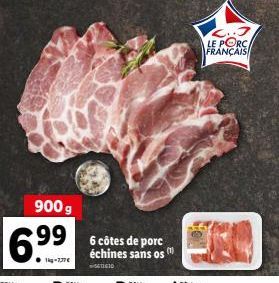 côtes de porc 