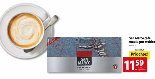 café moulu San Marco