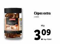 Dipes Extre  OTRET  Cèpes extra  -6559  40g  3.09  ●g-77,25€ 