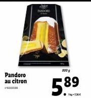 Pandoro au citron WOOCO  PANDORO  800 g  5.89 