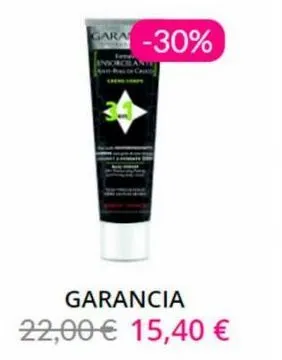 gara -30%  garancia 22,00 € 15,40 € 