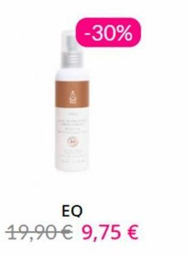 -30%  EQ  19,90 € 9,75 €  