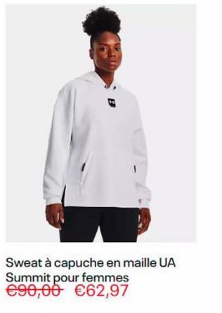 Sweat à capuche en maille UA Summit pour femmes €90,00 €62,97 