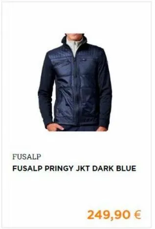 fusalp  fusalp pringy jkt dark blue  249,90 € 