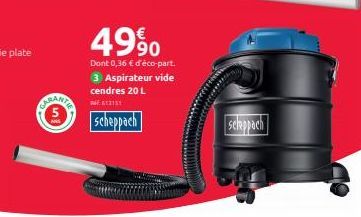 aspirateur Scheppach