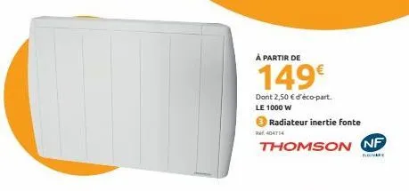 radiateur thomson