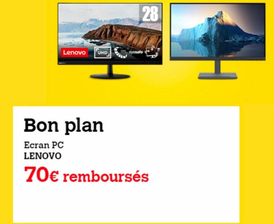 écran Lenovo