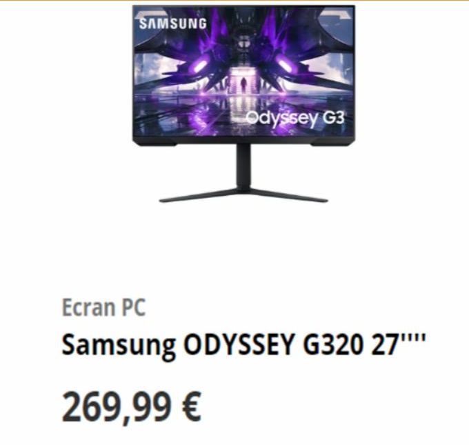 écran Samsung