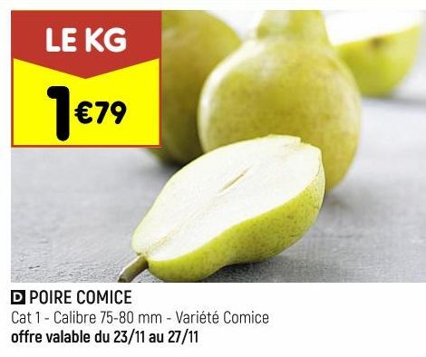 Poire comice