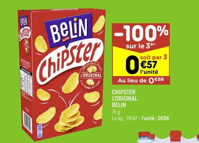 Chipster l'original Belin