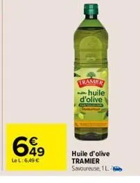 huile d'olive tramier