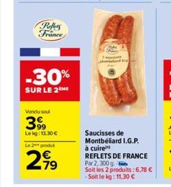 saucisses Reflets de France