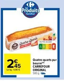 quatre-quarts carrefour