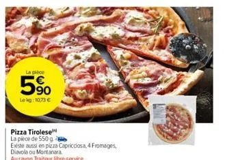 la pièce  5%  le kg: 10,73 € 