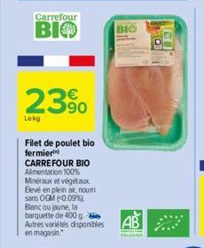 poulet Carrefour