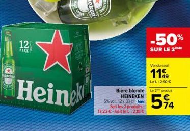 bière blonde Heineken