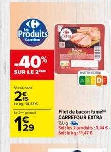 bacon Carrefour