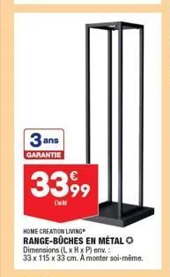 3 ans  garantie  3399  d 