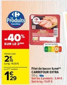 bacon Carrefour