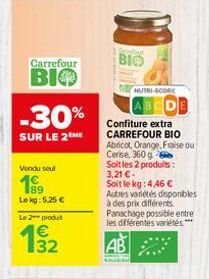 confiture Carrefour