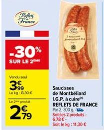 saucisses Reflets de France