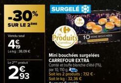 bouchées Carrefour