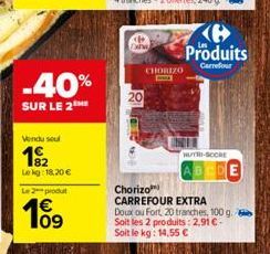 chorizo Carrefour