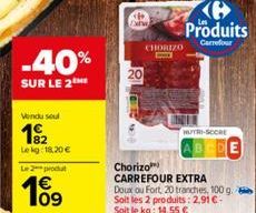 chorizo Carrefour